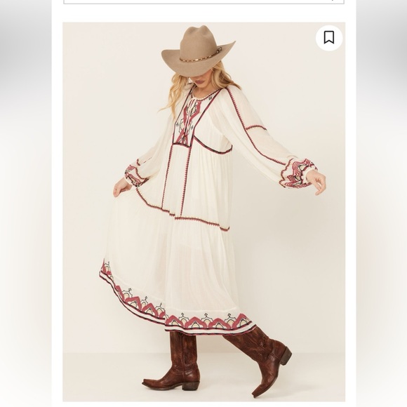 Free People Sweet Escape Midi Dress NWT - Picture 7 of 16